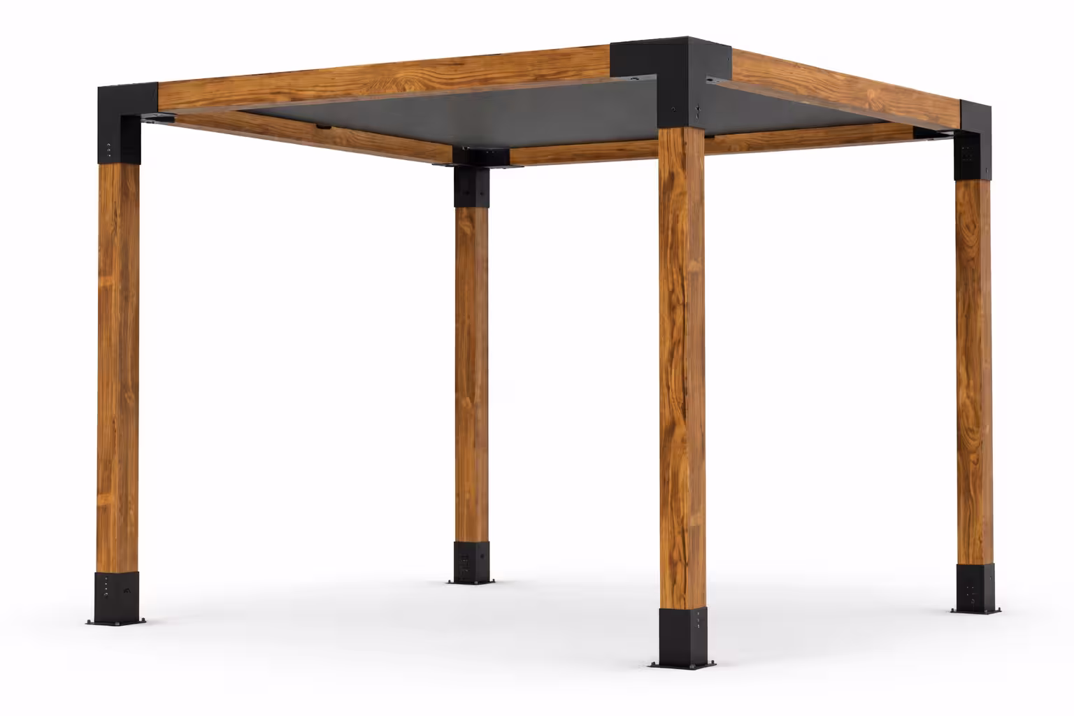 Egyszeres pergola — szövet tető